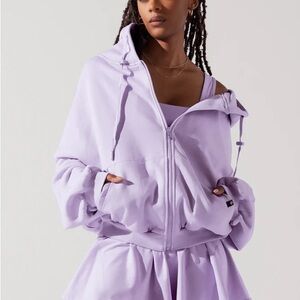 POPFLEX Zip Cloud Hoodie - Digital Lavender